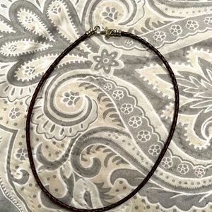 Silpada Leather Choker